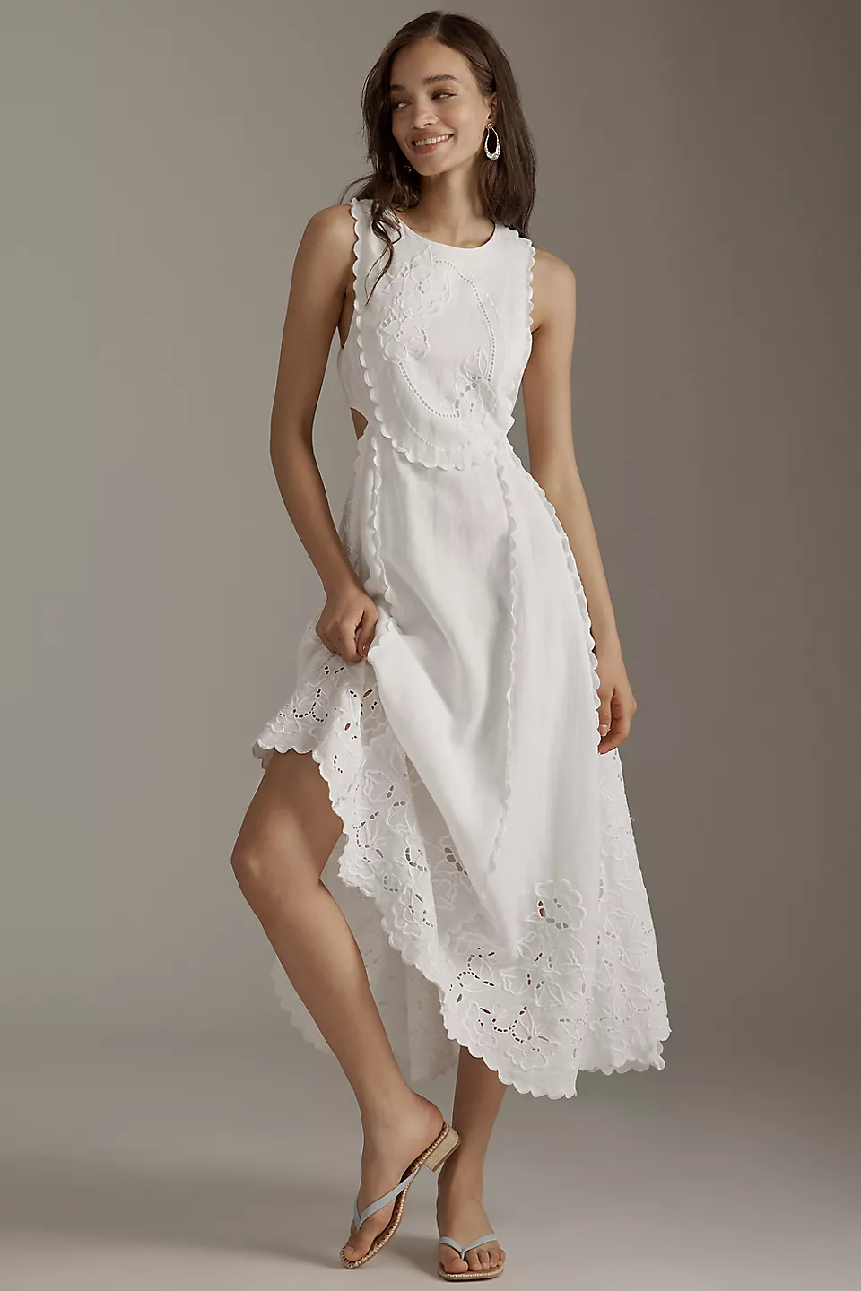 alice + olivia | Marna Tiered Maxi Dress