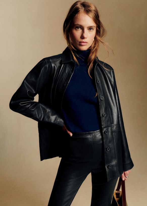 【新品】Treat ürself mannish leather jacket Treat ürself mannish leather jacket