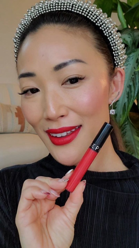 licens Lav en seng græsplæne CLASSIC RED 💄 SEPHORA COLLECTION Cream Lip Stain Liquid Lipstick 01 💋 Always  Red | Tiffany Lee