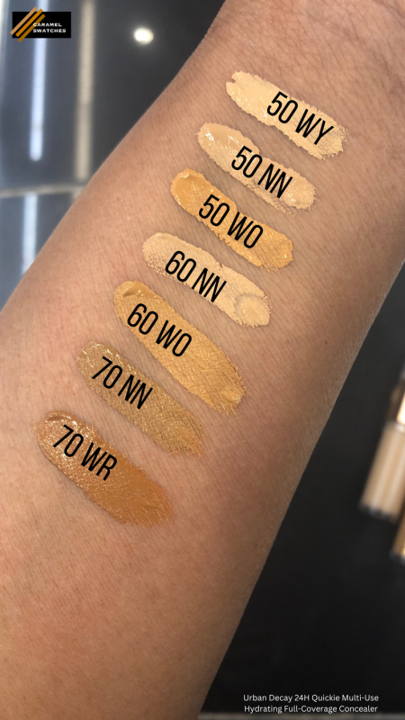 Urban Decay Quickie Concealer Swatches - Escentual's Blog