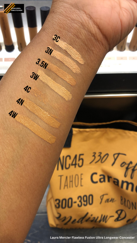 vedholdende Framework had Laura Mercier Flawless Fusion Concealer | Autumn Swatches