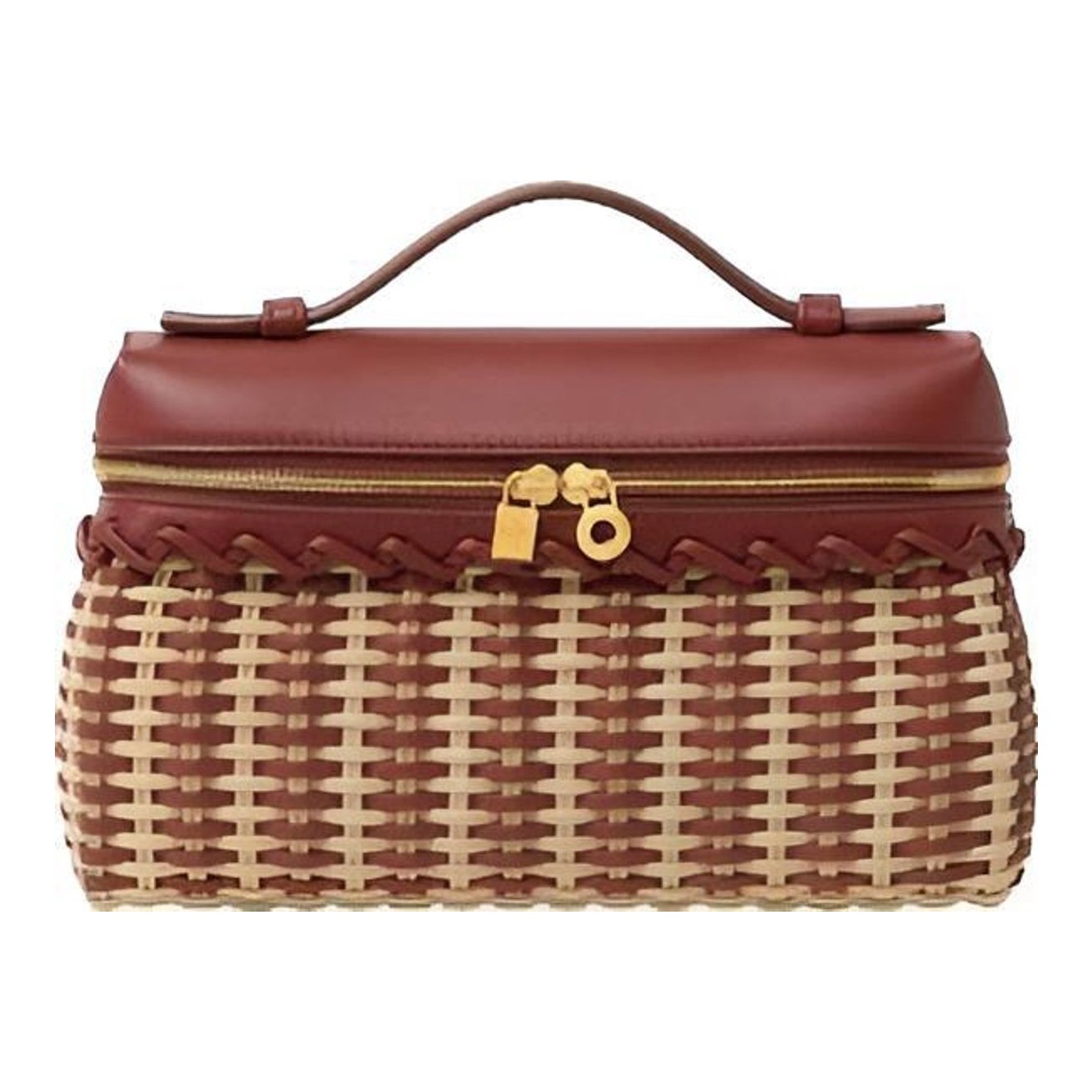 Loro Piana | Extra Pocket 19 Braided Rattan Top-Handle Bag