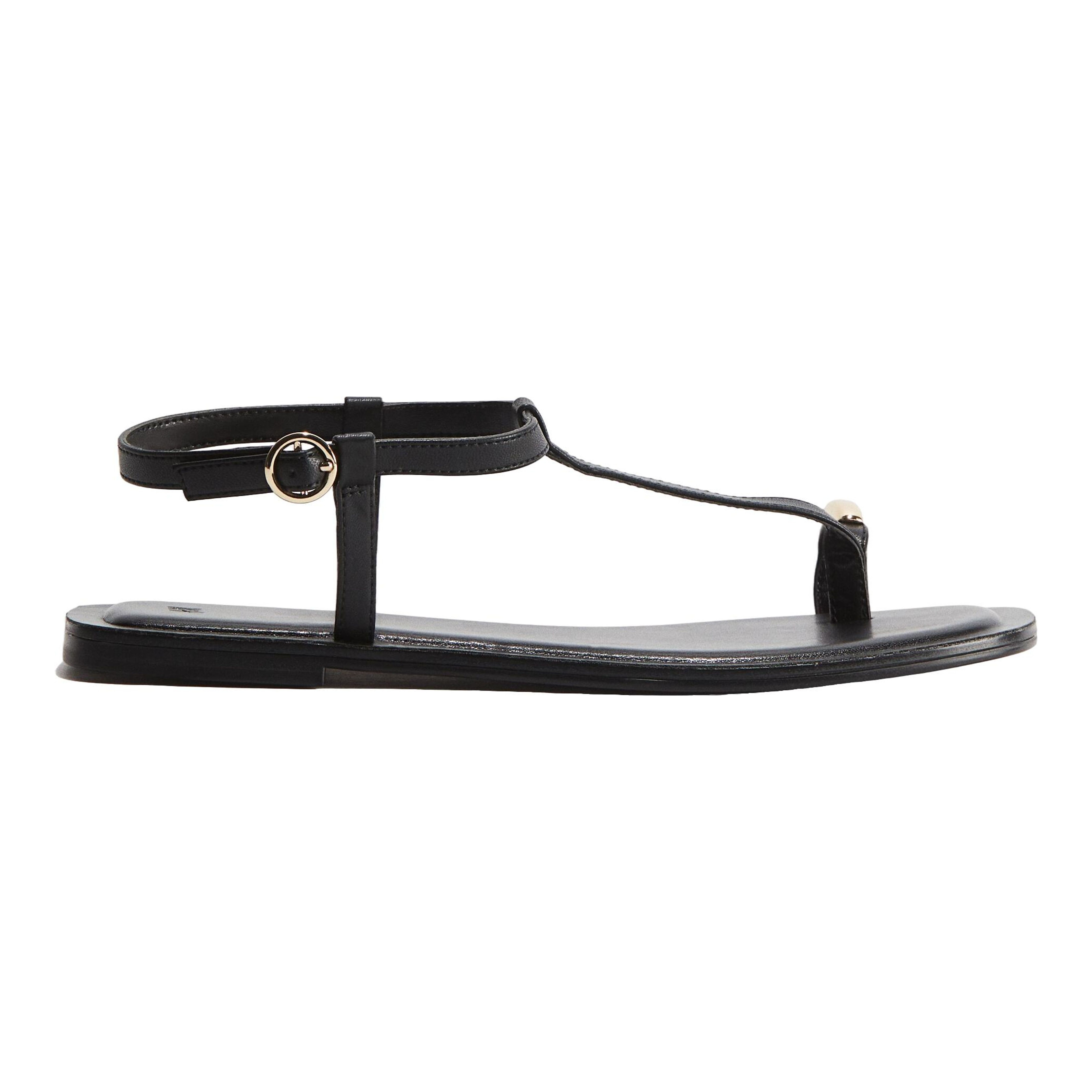 【Massimo Dutti】リングディテール本革サンダル Massimo Dutti | Leather Sandals With Ring Detail