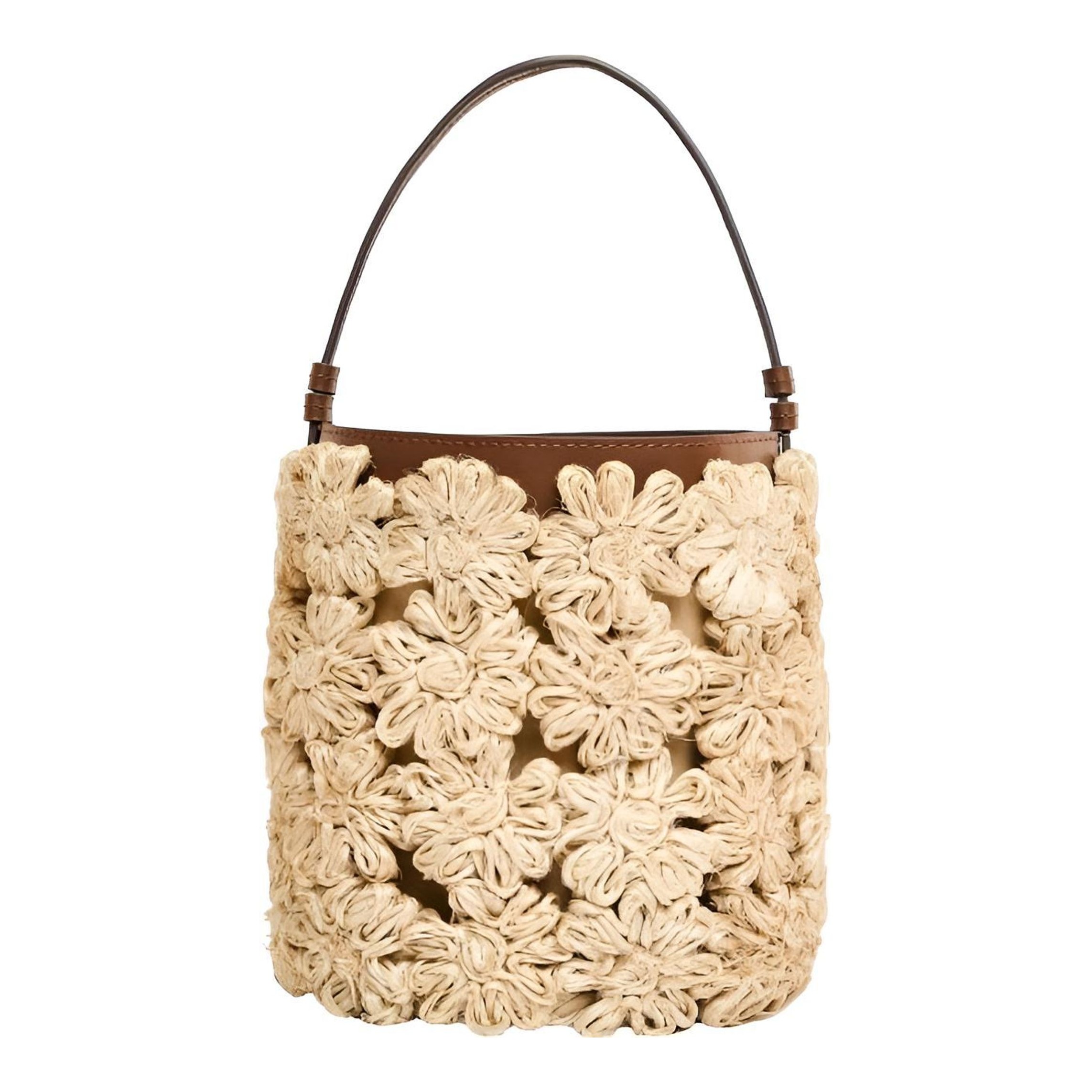 Missoni | Zigzag Medium raffia bucket bag