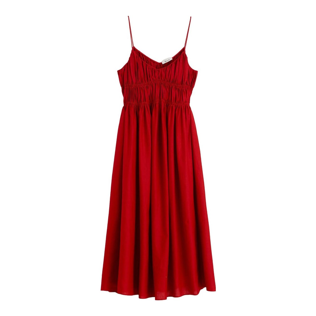 ★Massimo Dutti★ 100 linen round neck midi dress Massimo Dutti | 100% Linen Round Neck Midi Dress