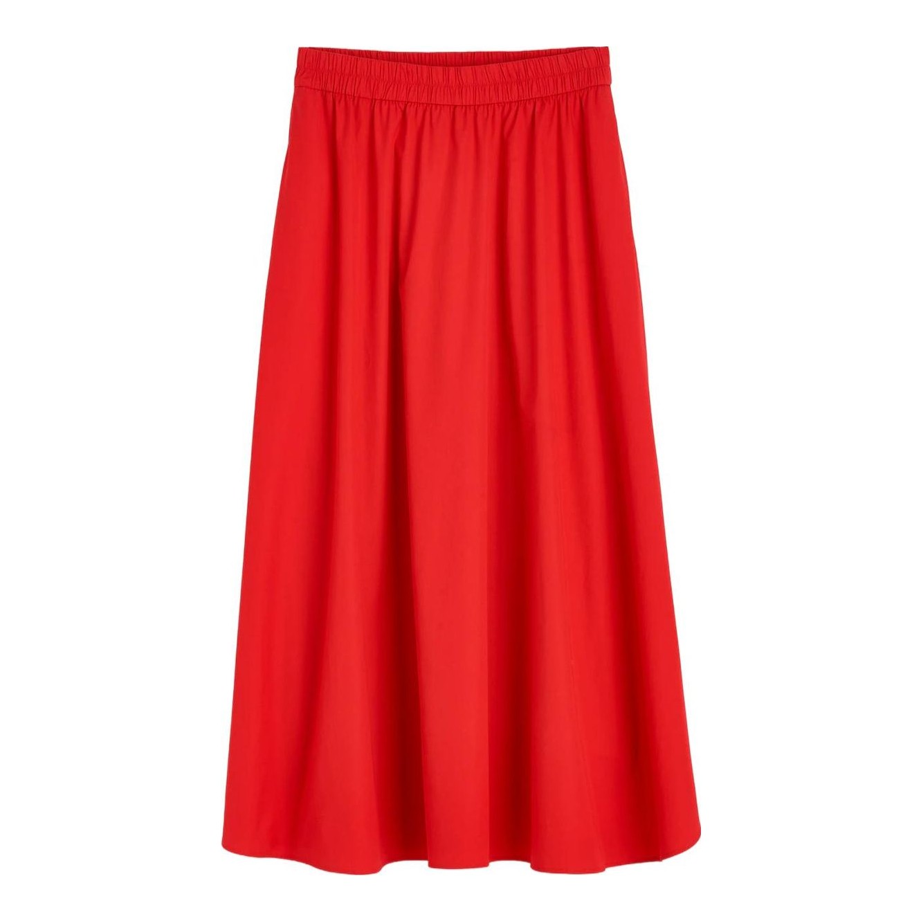 Massimo Dutti | Long Linen Blend Knit Skirt