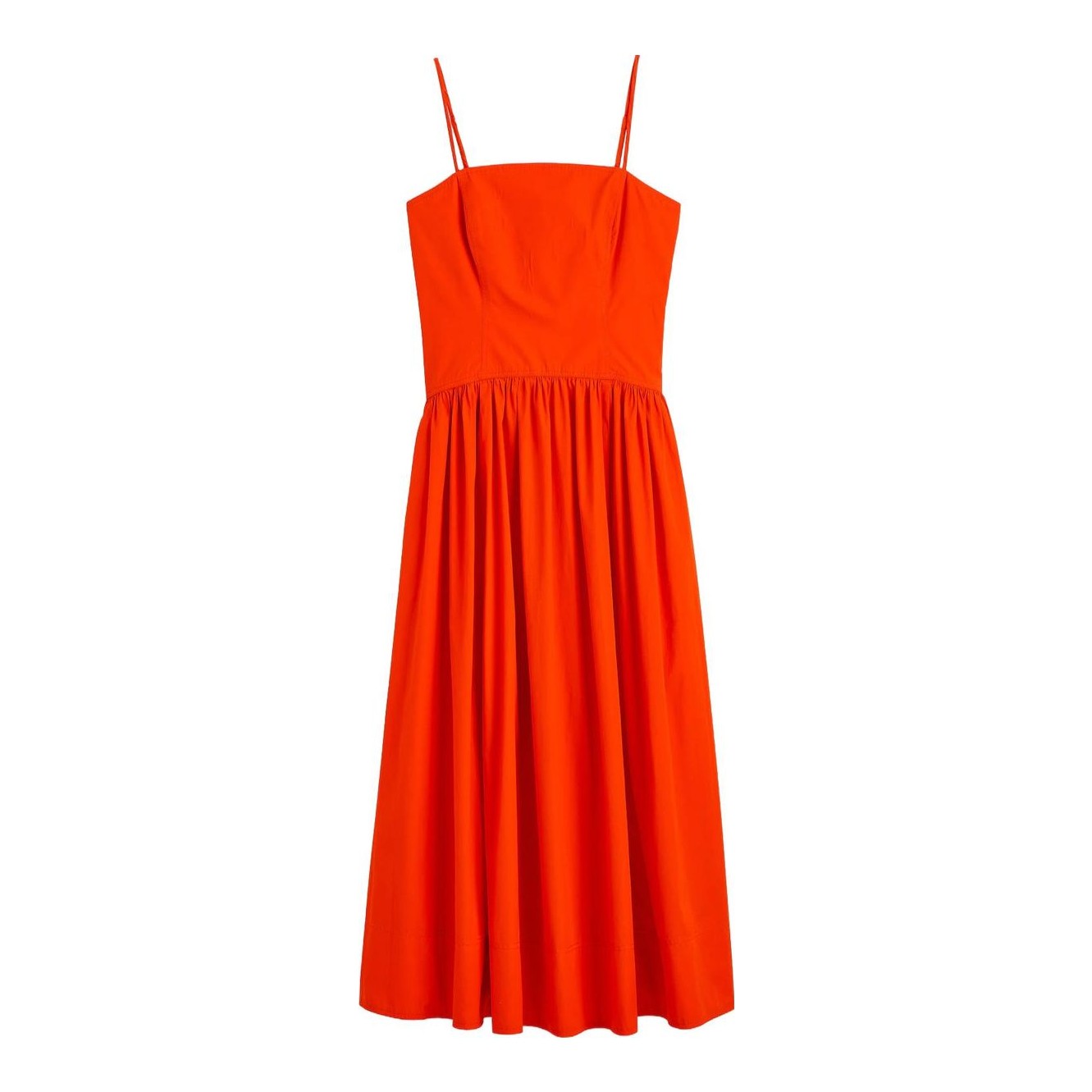 ★Massimo Dutti★ 100 linen round neck midi dress Massimo Dutti | 100% Linen Round Neck Midi Dress