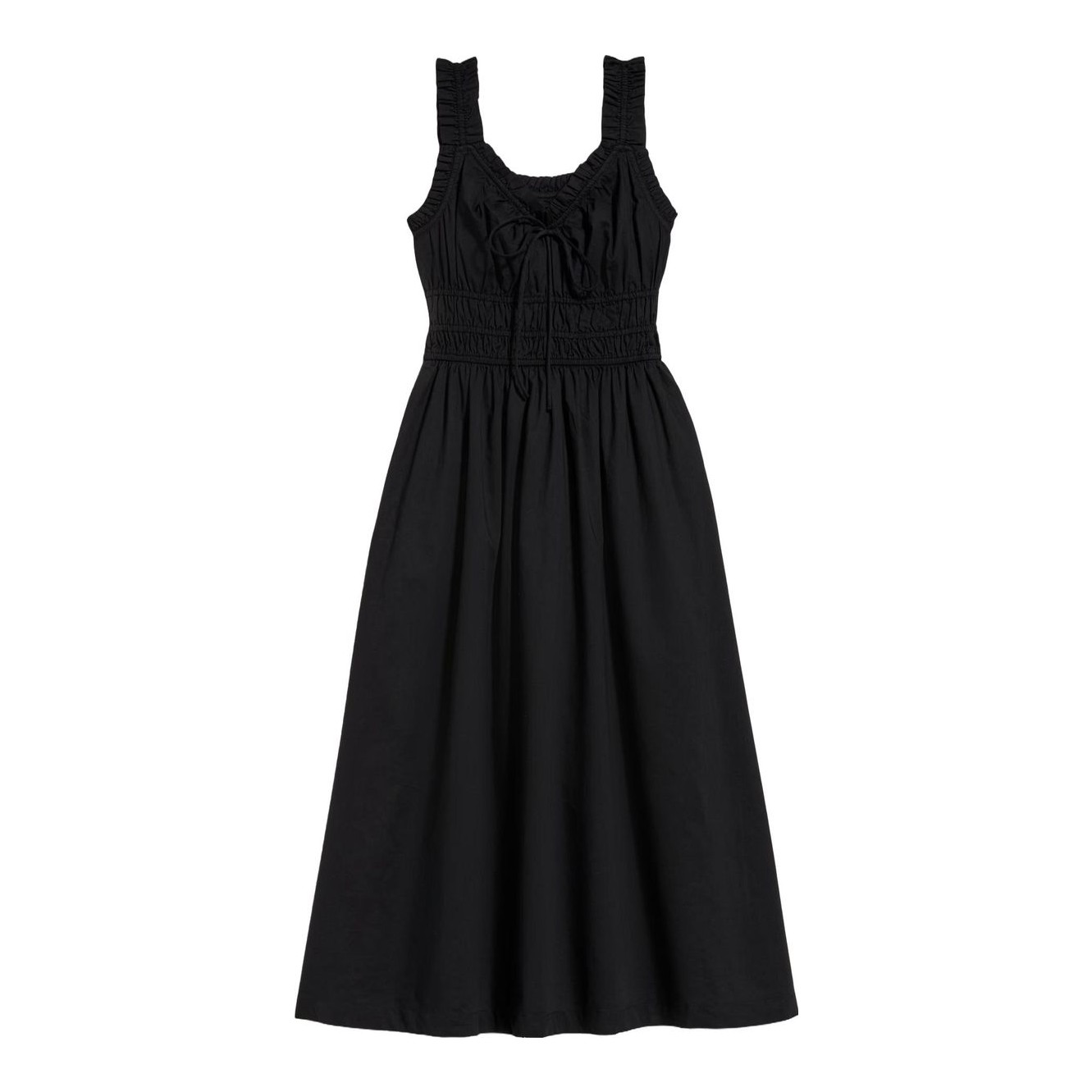 Fit & Flare Sleeveless Midi Dress
