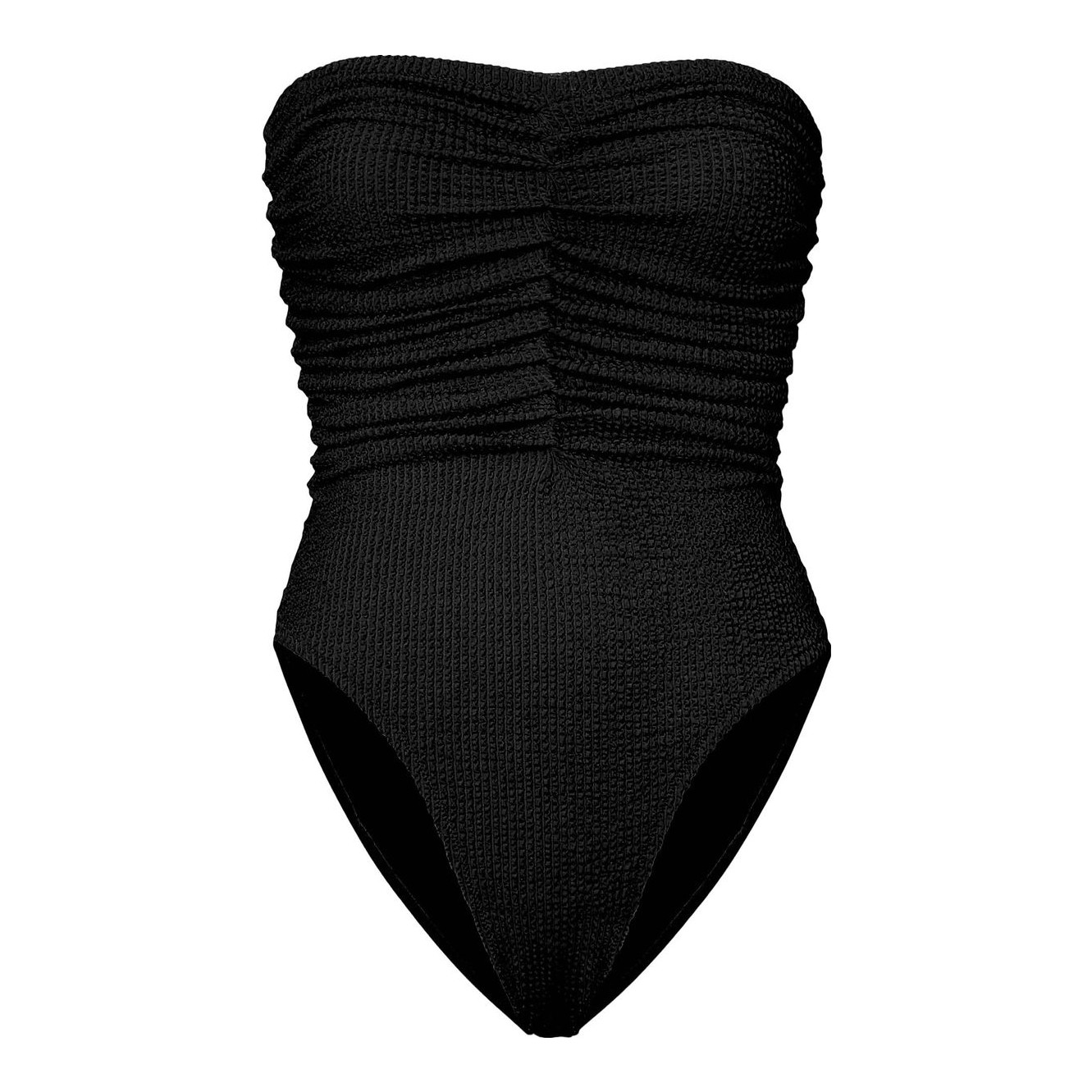 【TOTEME】open-back recycled-seersucker swimsuit TOTEME | Plus Net Sustain Open Back Stretch Recycled