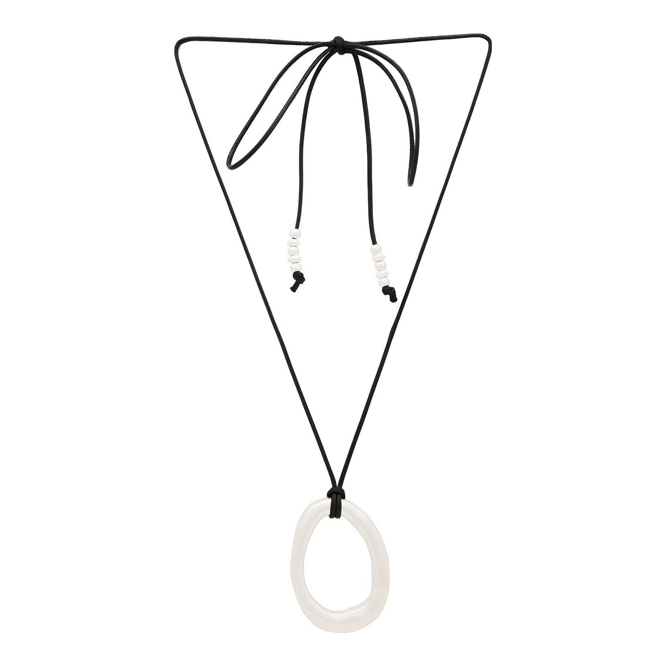 ★ Massimo Dutti★ Ceramic Tassel Necklace 04602614800 Massimo Dutti | Ceramic Tassel Necklace