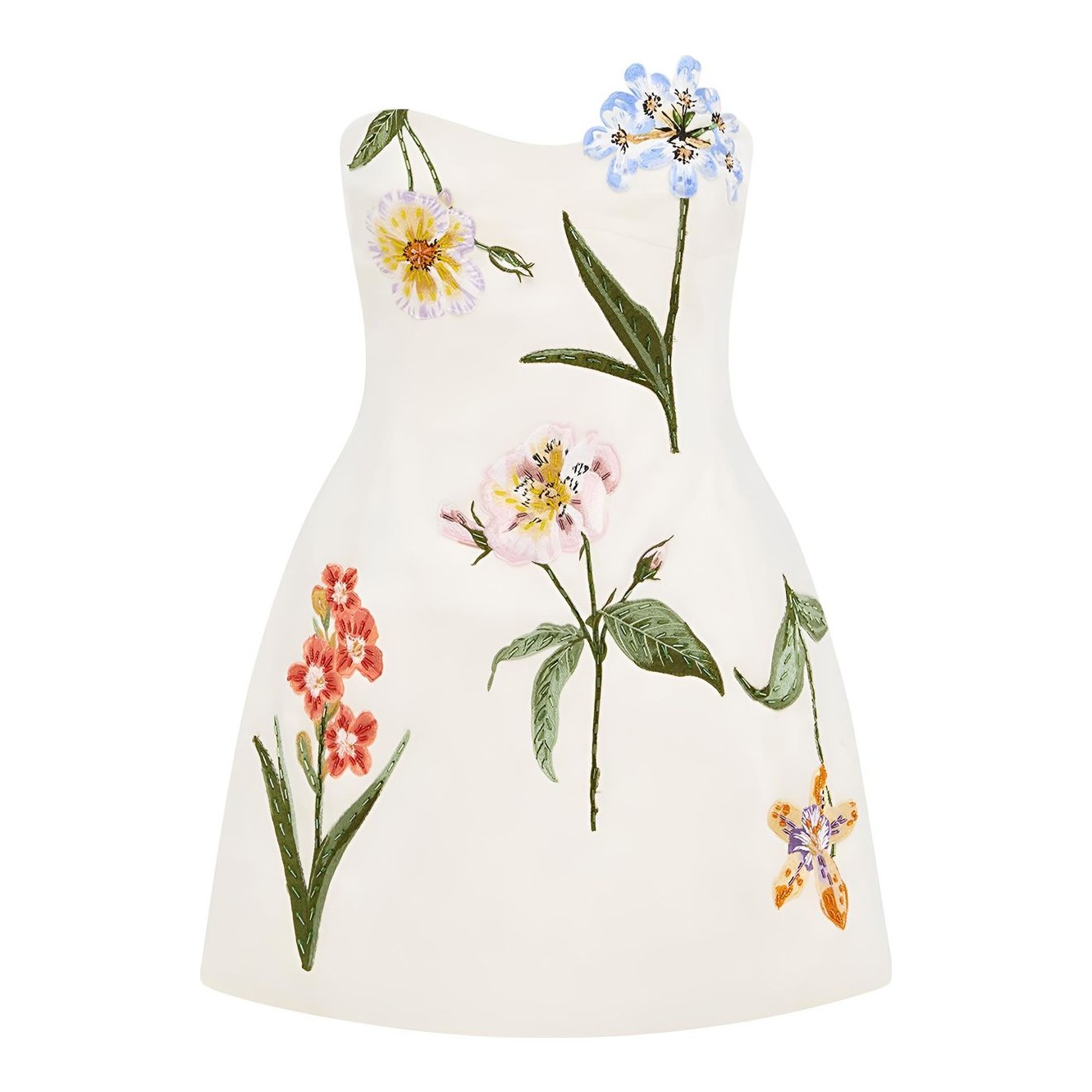 パーティードレス LEO LIN Rayne Applique Floral Maxi Dress LEO LIN Rayne Appliqué Floral Maxi Dress | Anthropologie