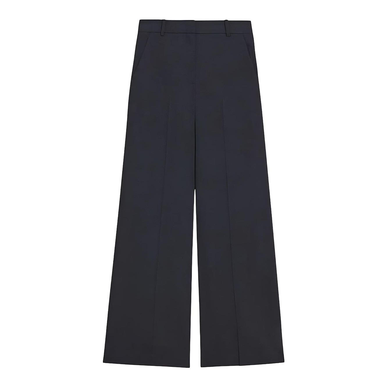 Massimo Dutti | Flowing 100% Linen Trousers With Darts
