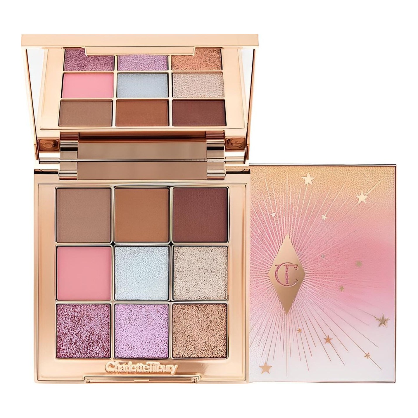 NUDEGASM シャーロットティルブリー パレット Charlotte Tilbury Nudegasm Face Palette Review & Swatches