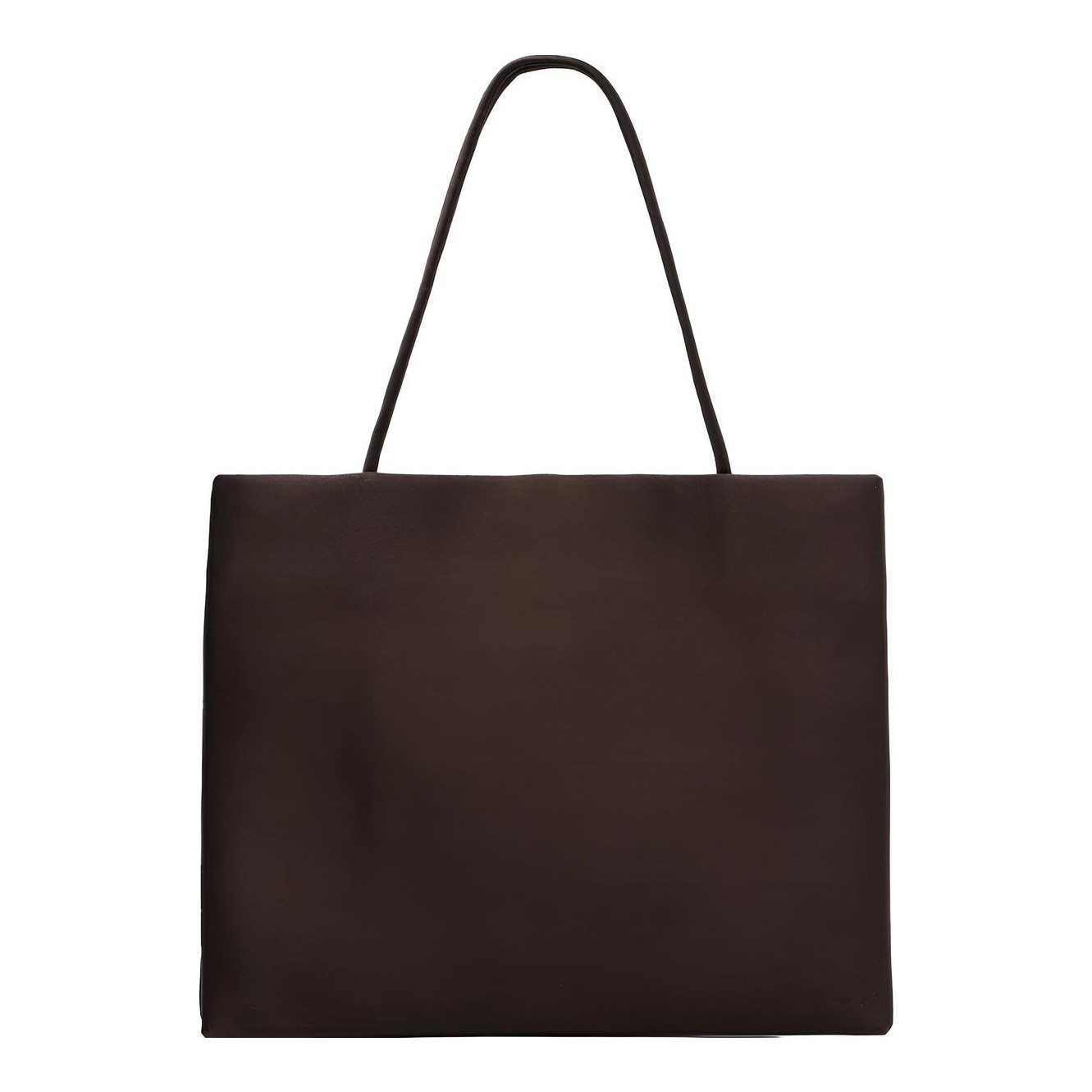 【The Row】 Barn Mini leather-trimmed tote bag THE ROW Barn mini leather-trimmed striped mesh tote | NET-A