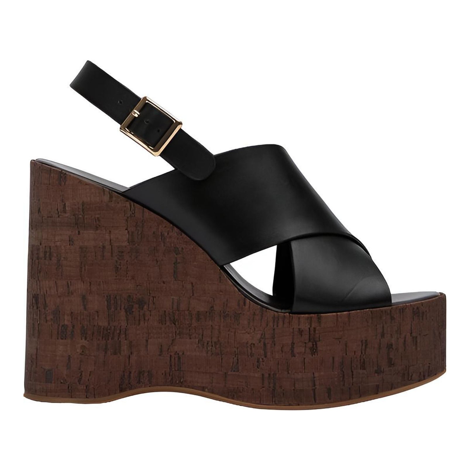★Massimo Dutti★ Wood wedge mule sandals Massimo Dutti | Wooden Wedge Sandals