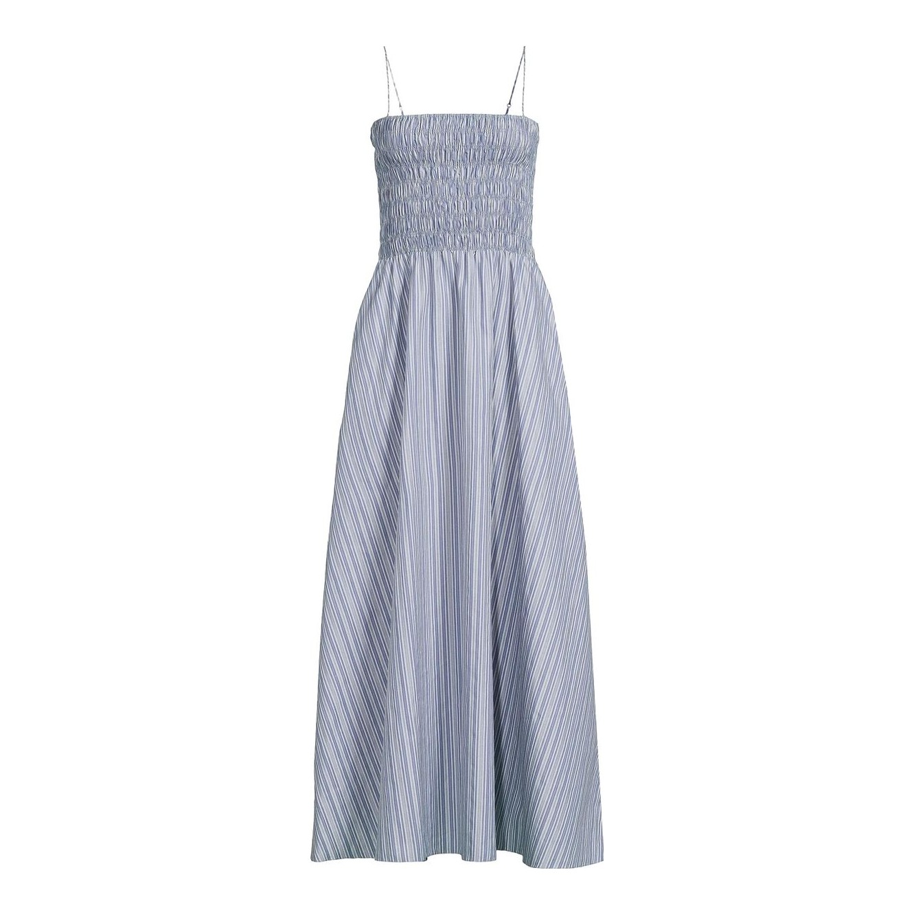 Ralph Lauren | Striped Silk Blend Dress