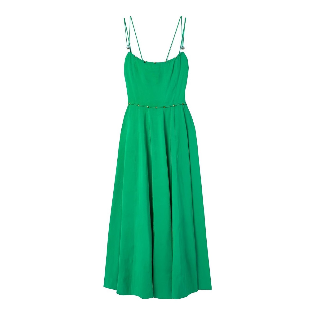 Rebecca Vallance | Bailey belted pleated midi dress