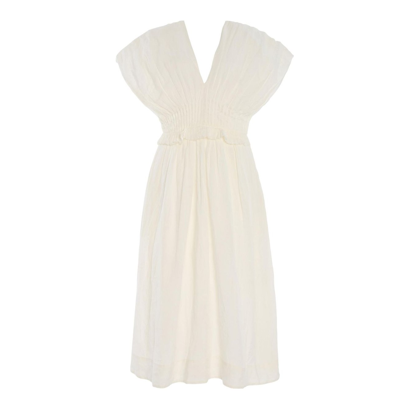 ワンピース Camellia Voile Belted Dress Wedelia Floral Bustier Midi Dress - ASTR the Label