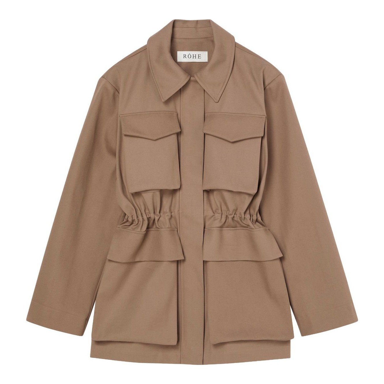 ジャケット ROHE FIELD JACKET WITH WAIST ADJUSTER (416 11 011 245 453) Róhe | Field Jacket with Waist Adjuster