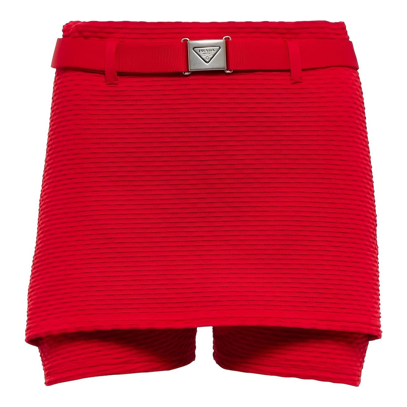Prada | Belted Mini Skort