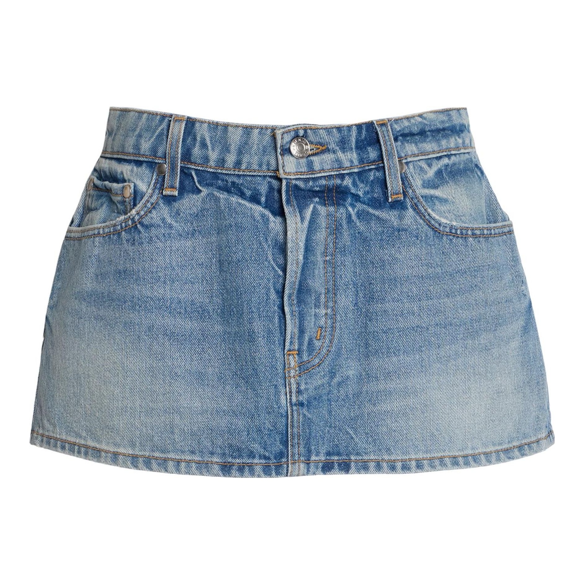 SOORPLOOM 　Flippa Skirt (Dark Denim) 5y soor ploom Retro Jean Blue Denim 5y
