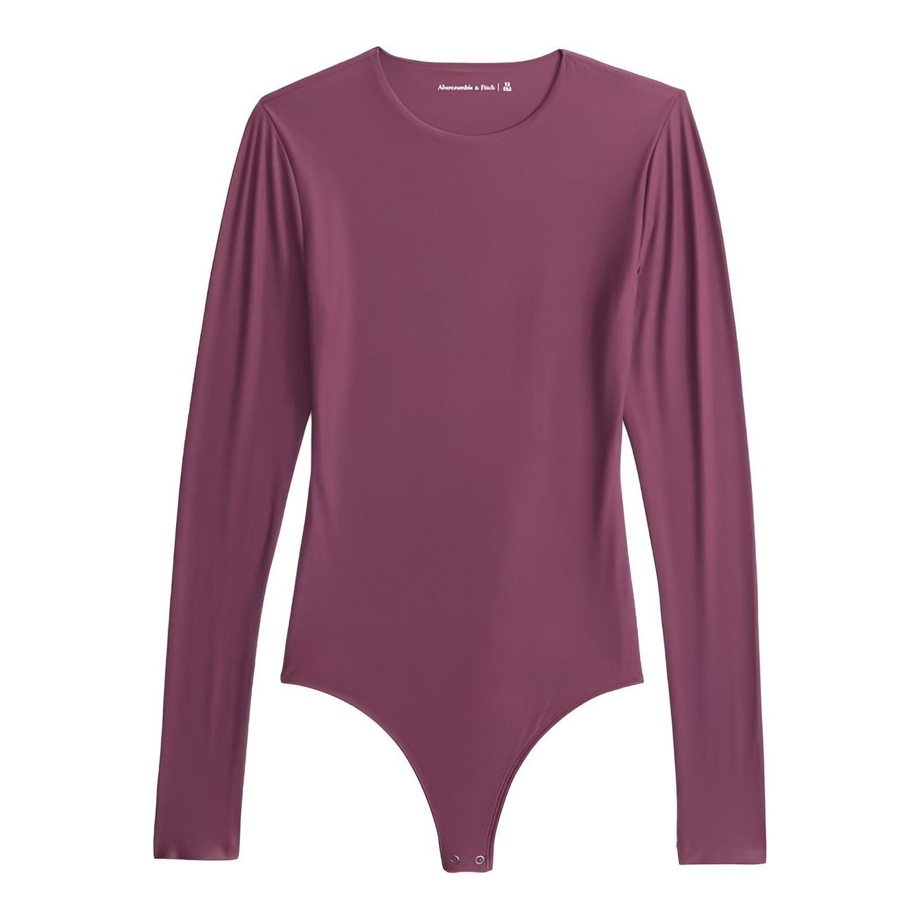 Soft Matte Seamless Long-Sleeve Crew Bodysuit