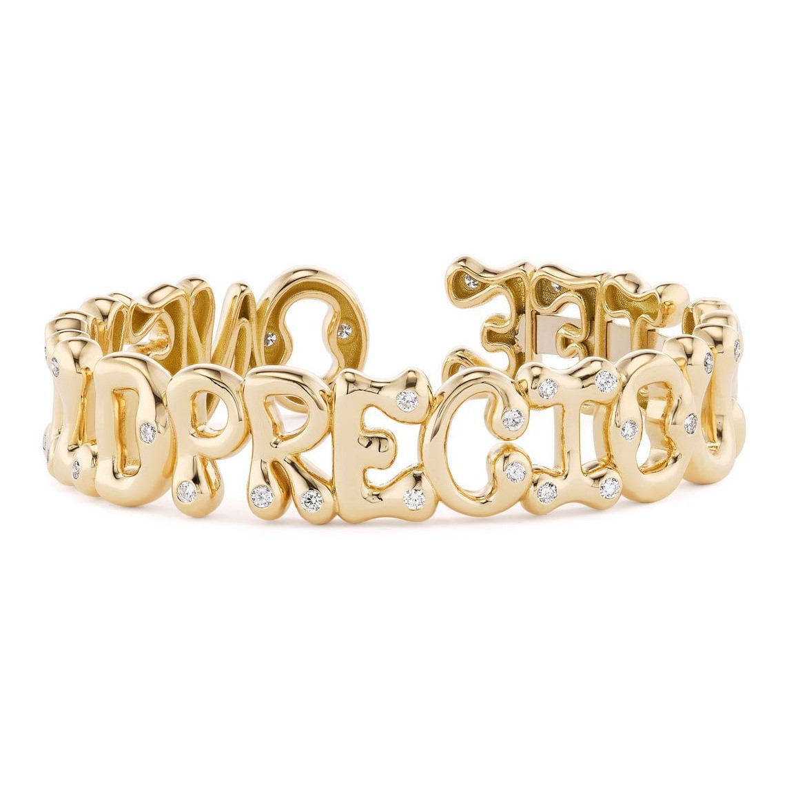 Custom Bubble Letter Cuff