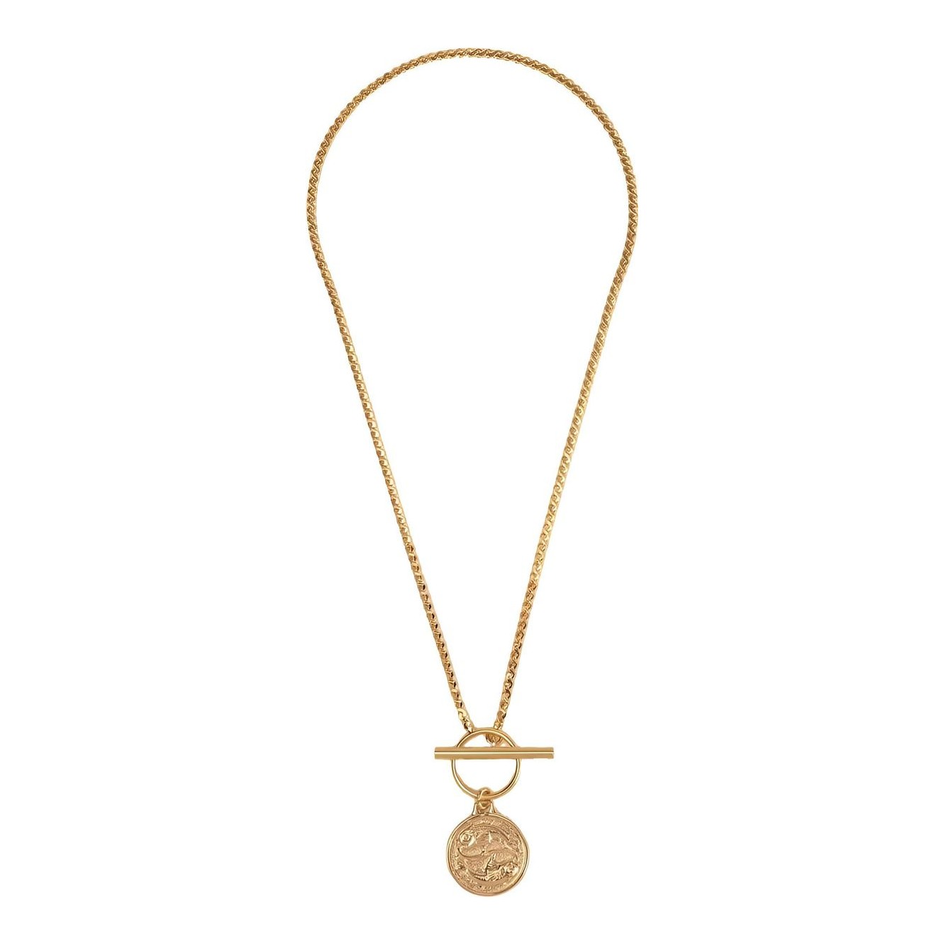 Balzac Paris (バルザック・パリ) ネックレス Collier Magie Collier Magie doré laiton doré or fin pendentif gravé