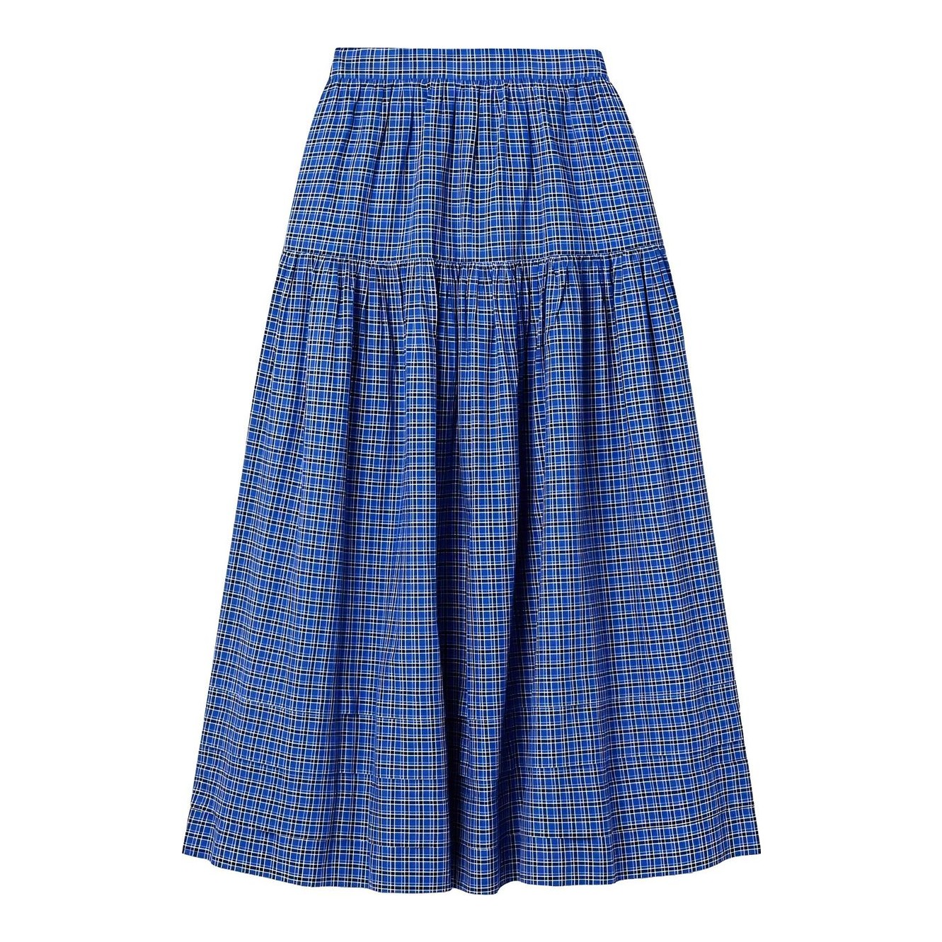 Massimo Dutti【NEW】Flared midi godet skirt Godet midi skirt with seam details · White · Sunglasses