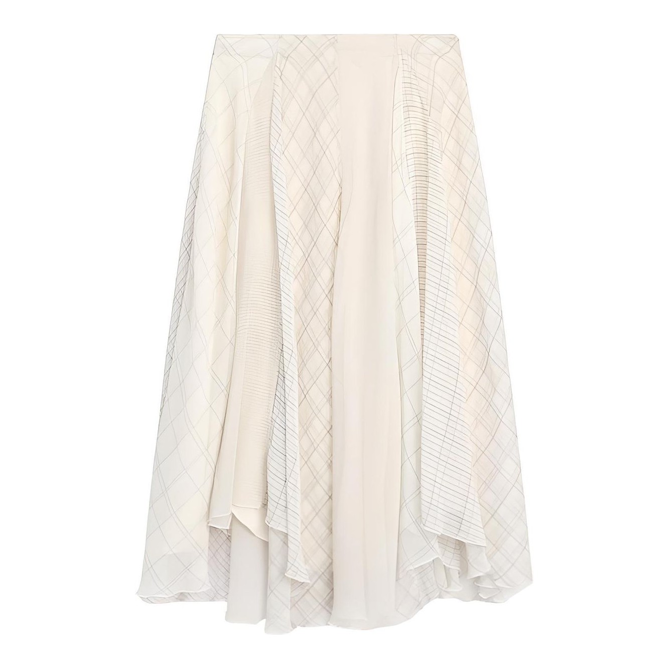 Massimo Dutti | Flowing Midi Skirt With Box Pleats