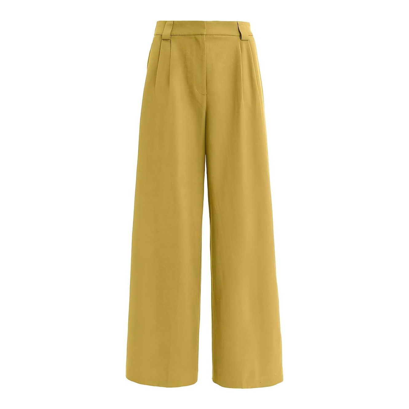 Massimo Dutti | Flowing 100% Linen Trousers With Darts