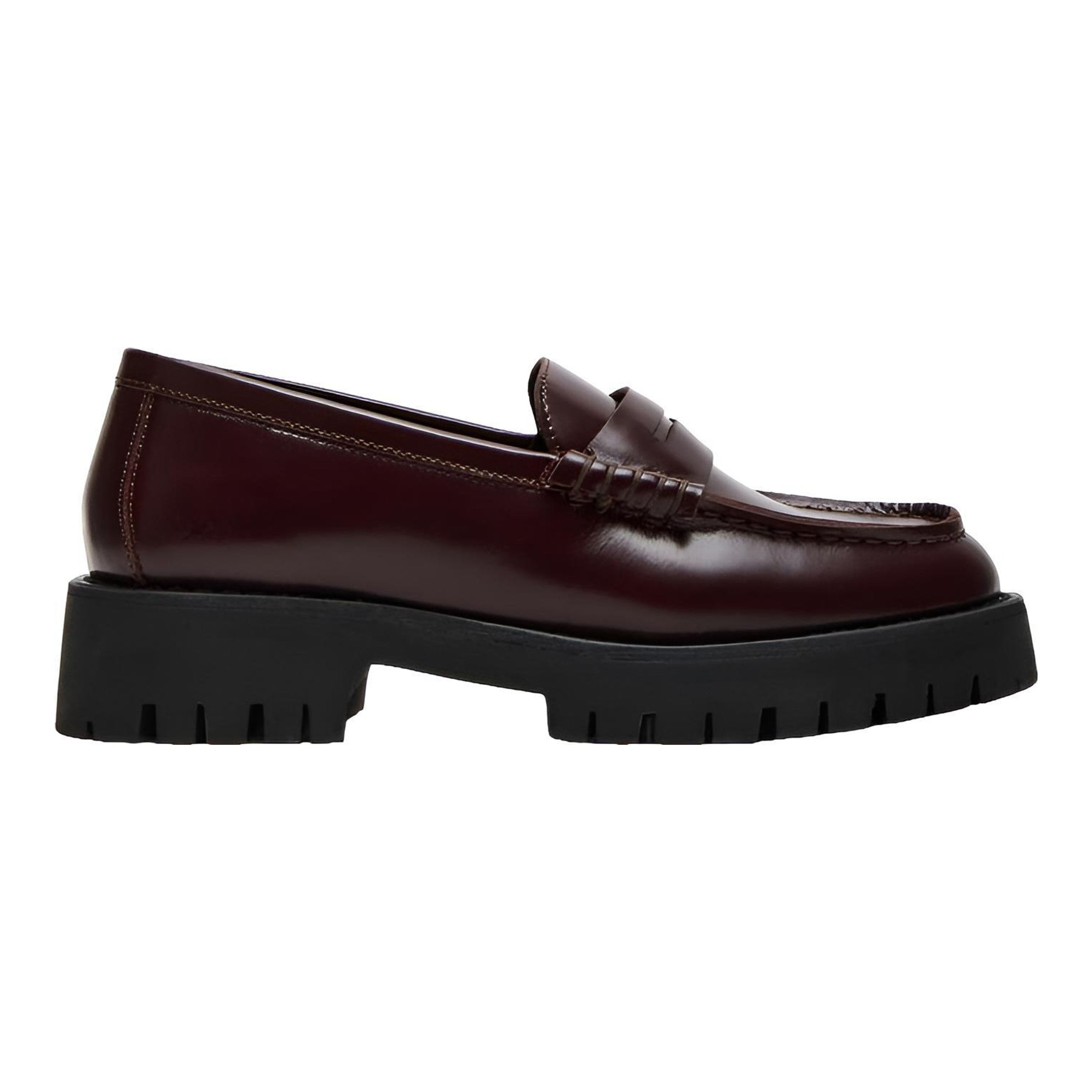 【Steve Madden】関税なし♪ MINKA Leather Loafer MINKA Black Leather Women's Loafers | Women's Designer