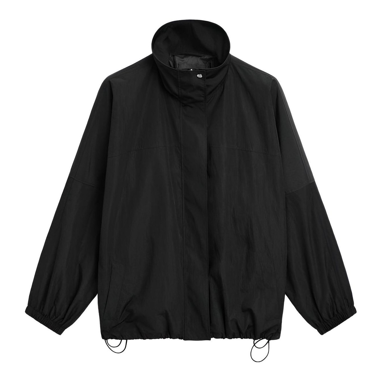 Massimo Dutti | Technical Fabric Zip-Up Sweatshirt