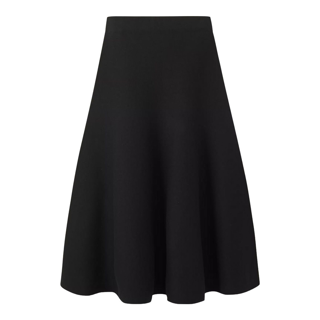 Massimo Dutti | Long Linen Blend Knit Skirt