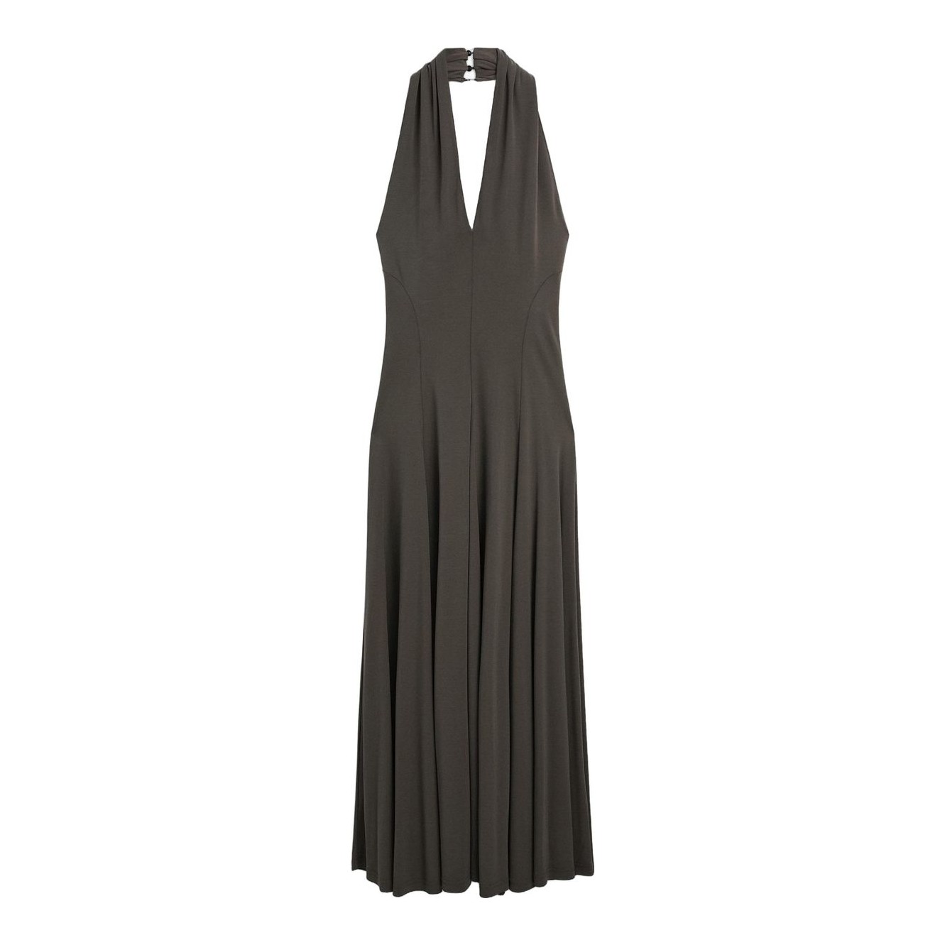 Massimo Dutti | Long Strappy Cotton Blend Dress