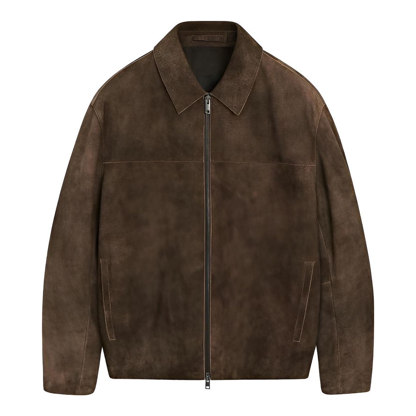 ★日本未入荷*Massimo Dutti*本革スエードジャケット/TOBACCO★ Massimo Dutti | Short Suede Leather Jacket With Pockets