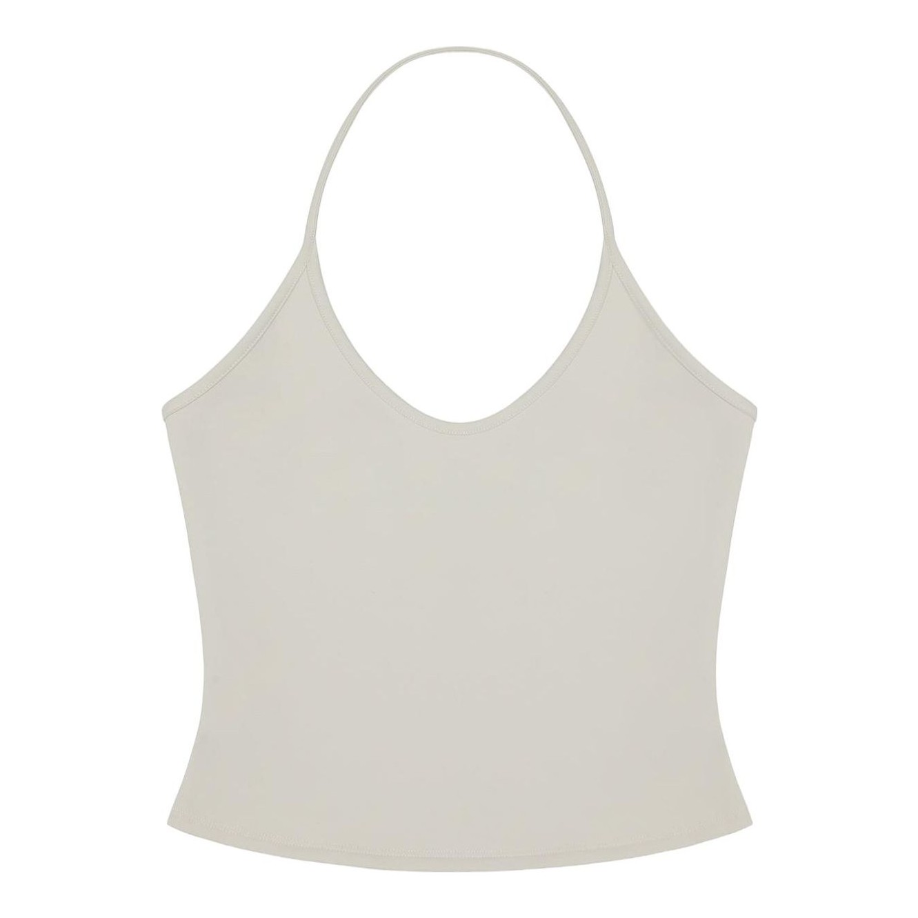 トップス tankair HALF MOON HALTER Half Moon Halter in Soybean - Tank Air