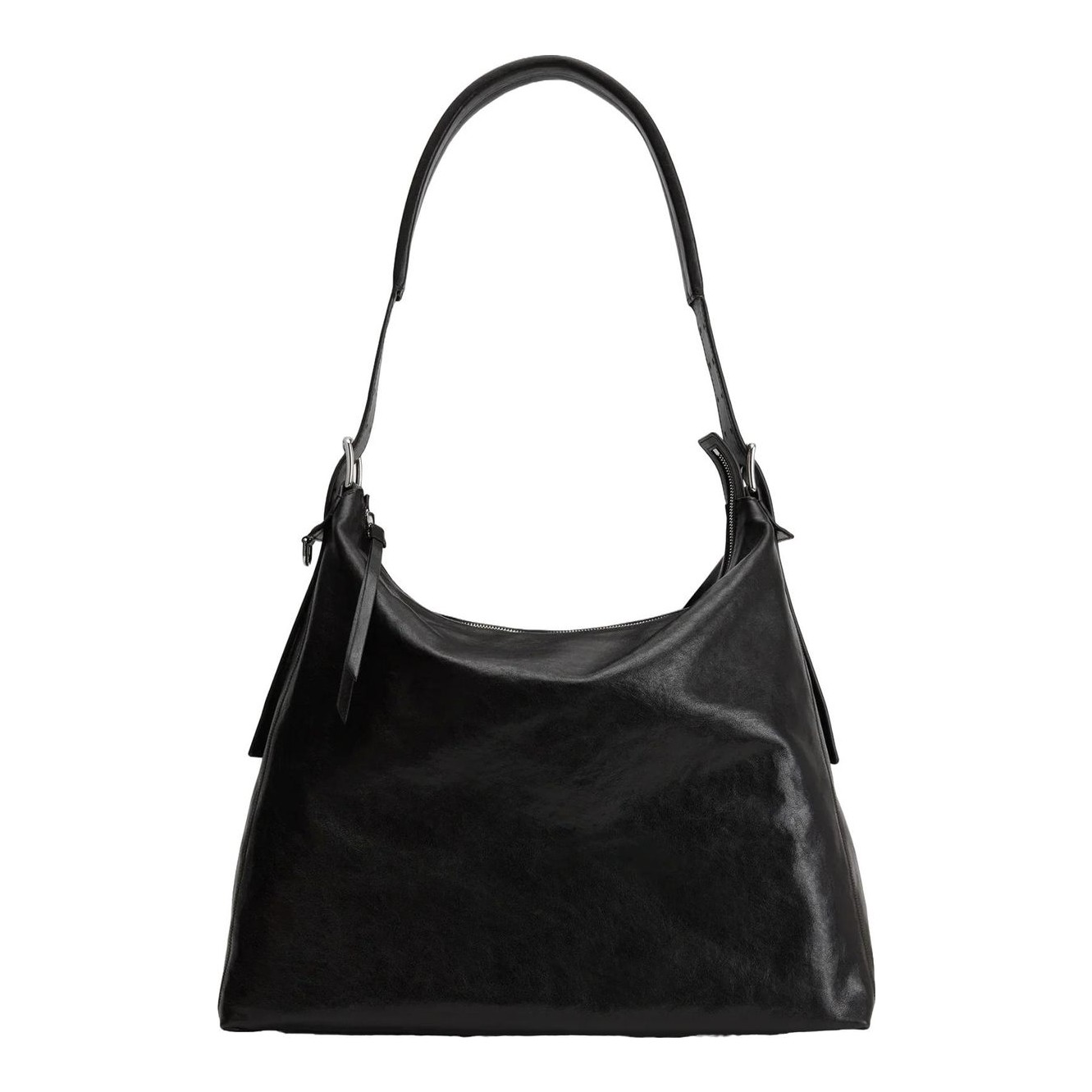Lemaire | Belted Leather Baguette Bag