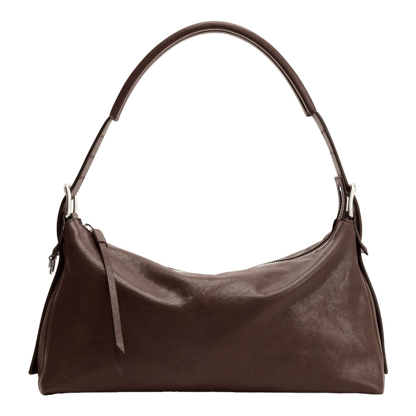 Lemaire | Belted Leather Baguette Bag