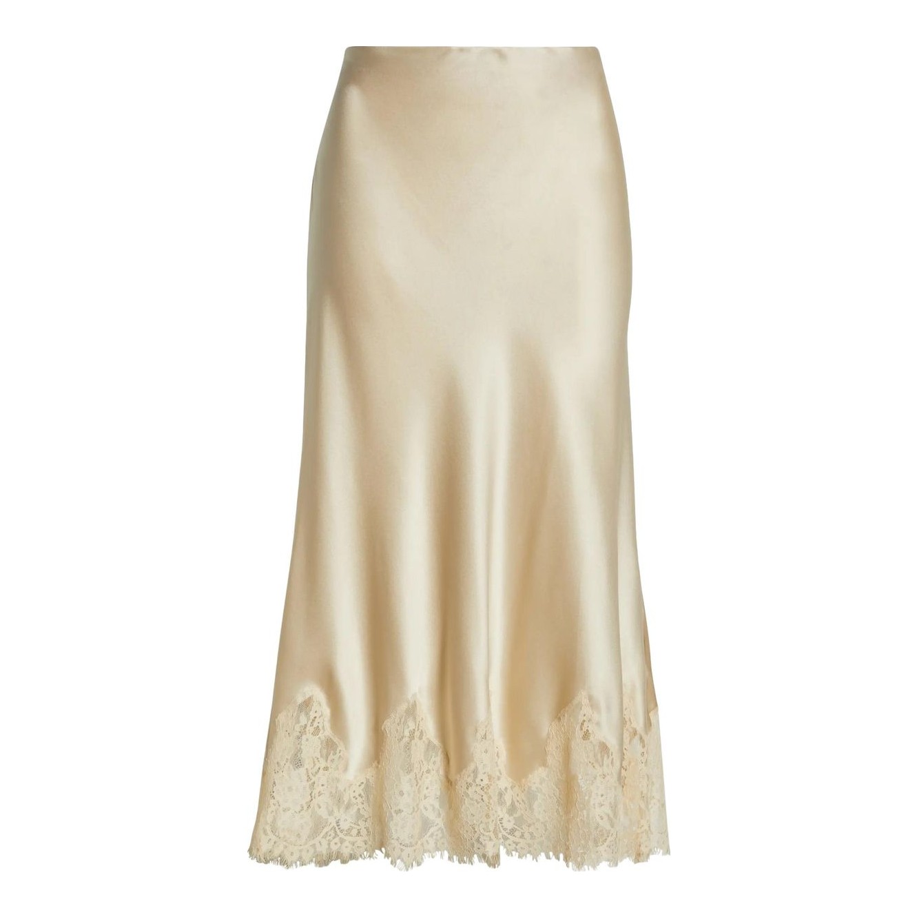 The Row | Irene Silk Midi Skirt